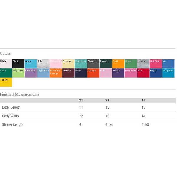 Rabbit Skins® Cotton Jersey Toddler T-Shirt