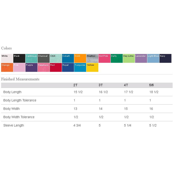 Rabbit Skins® Fine Jersey Toddler T-Shirt