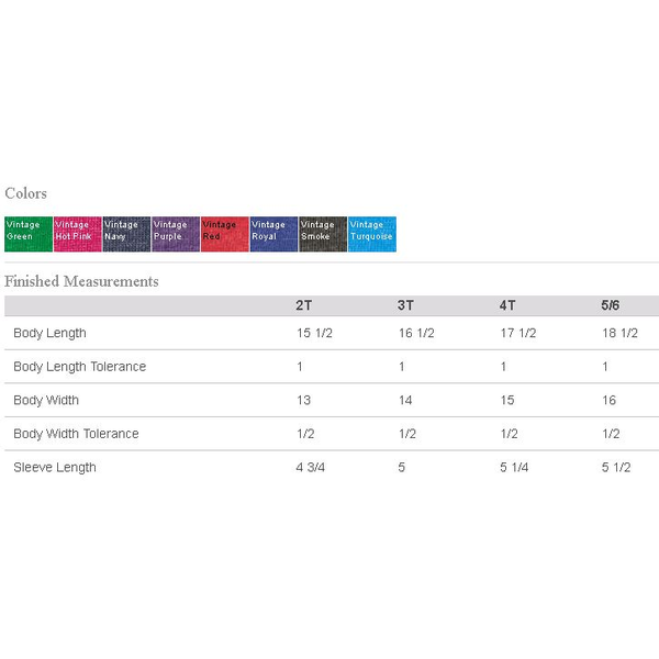 Rabbit Skins® Vintage Toddler T-Shirt