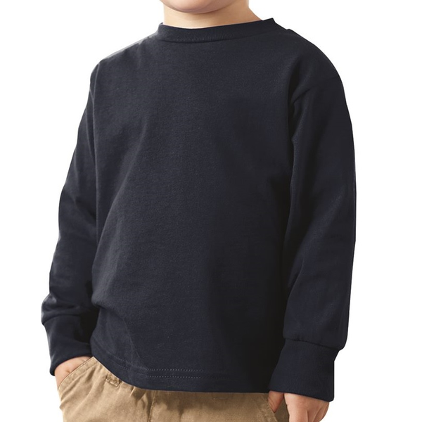 Rabbit Skins® Cotton Long Sleeve Toddler T-Shirt