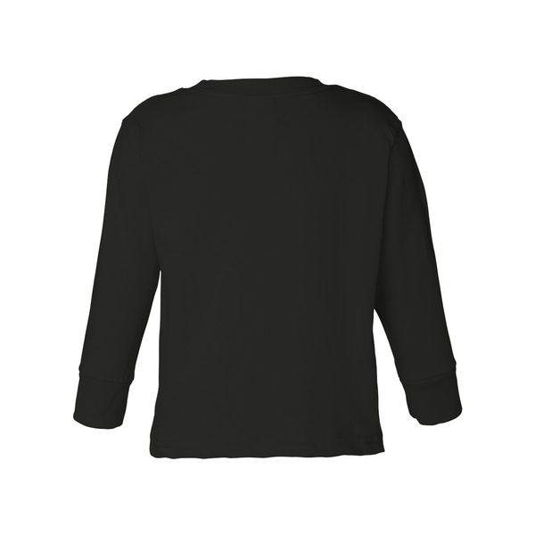 Rabbit Skins® Cotton Long Sleeve Toddler T-Shirt