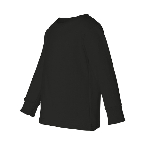 Rabbit Skins® Cotton Long Sleeve Toddler T-Shirt
