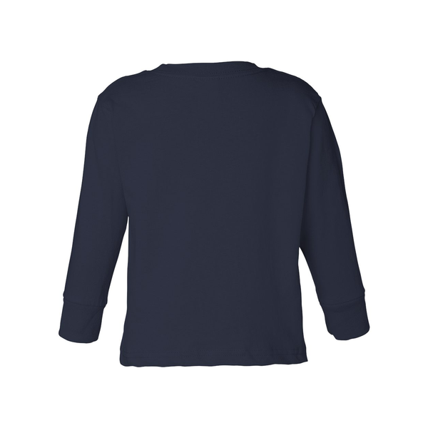 Rabbit Skins® Cotton Long Sleeve Toddler T-Shirt