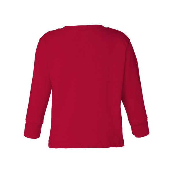 Rabbit Skins® Cotton Long Sleeve Toddler T-Shirt