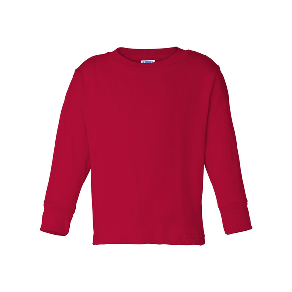 Rabbit Skins® Cotton Long Sleeve Toddler T-Shirt