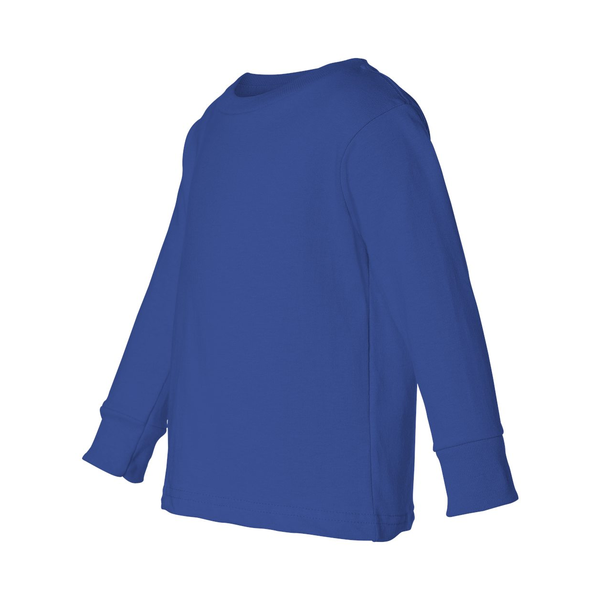 Rabbit Skins® Cotton Long Sleeve Toddler T-Shirt