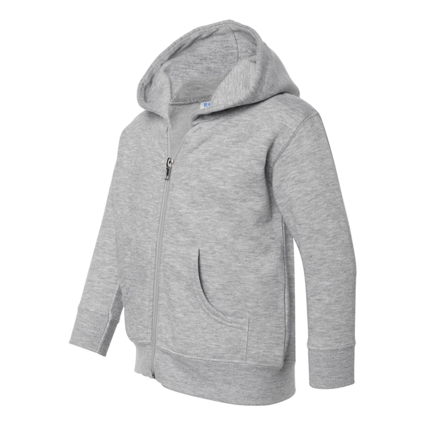 Rabbit Skins® Hooded Full-Zip Toddler Sweatshirt