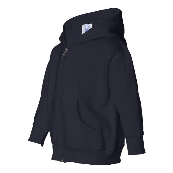 Rabbit Skins® Hooded Full-Zip Toddler Sweatshirt