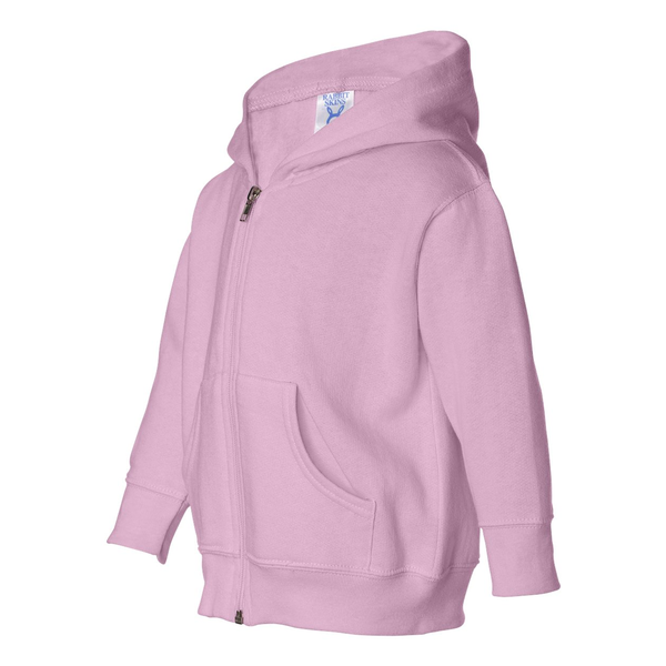 Rabbit Skins® Hooded Full-Zip Toddler Sweatshirt