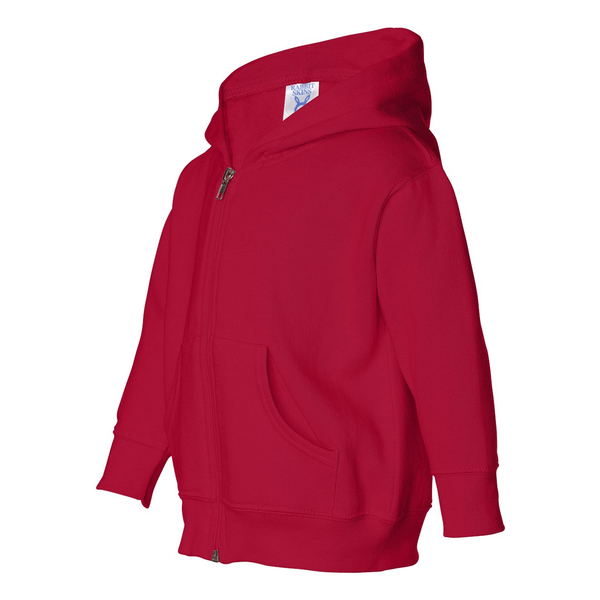 Rabbit Skins® Hooded Full-Zip Toddler Sweatshirt