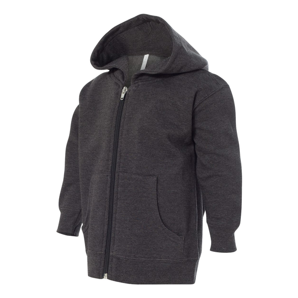 Rabbit Skins® Hooded Full-Zip Toddler Sweatshirt