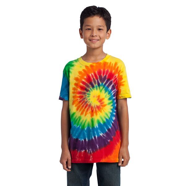 Port & Company® Essential Tie-Dye Youth Tee