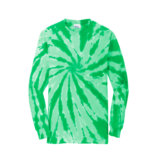 Port & Company® Essential Tie-Dye Men's Long Sleeve Tee