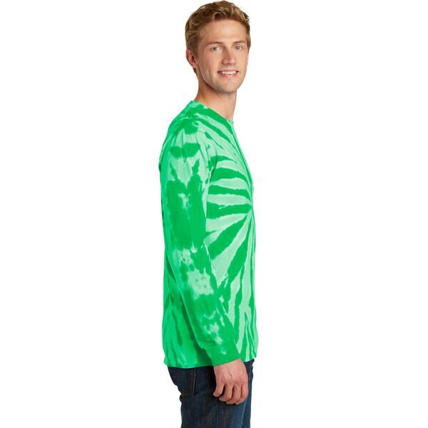 Port & Company® Essential Tie-Dye Men's Long Sleeve Tee