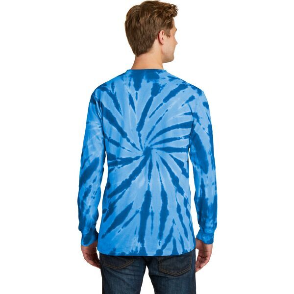 Port & Company® Essential Tie-Dye Men's Long Sleeve Tee