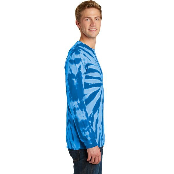 Port & Company® Essential Tie-Dye Men's Long Sleeve Tee