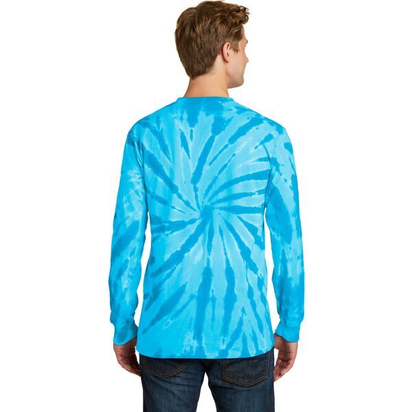 Port & Company® Essential Tie-Dye Men's Long Sleeve Tee
