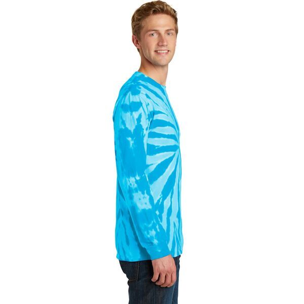 Port & Company® Essential Tie-Dye Men's Long Sleeve Tee