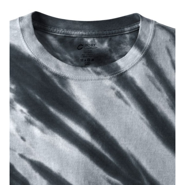 Port & Company® Essential Tiger Stripe Tie-Dye Men's Tee