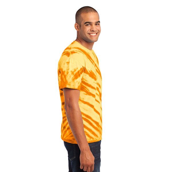 Port & Company® Essential Tiger Stripe Tie-Dye Men's Tee