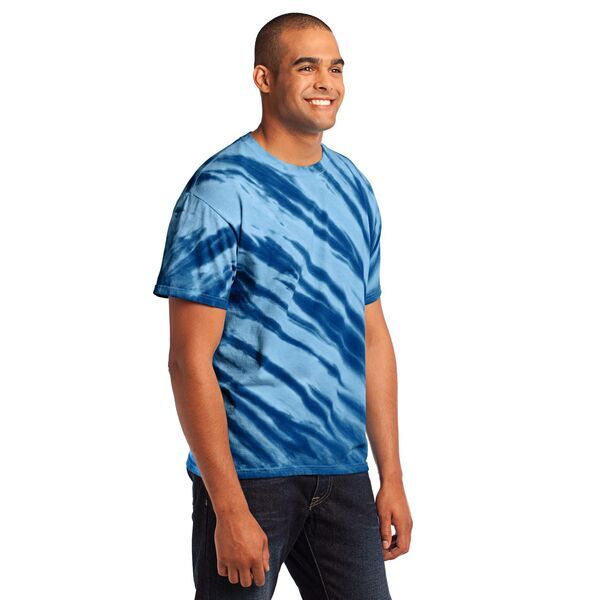 Port & Company® Essential Tiger Stripe Tie-Dye Men's Tee