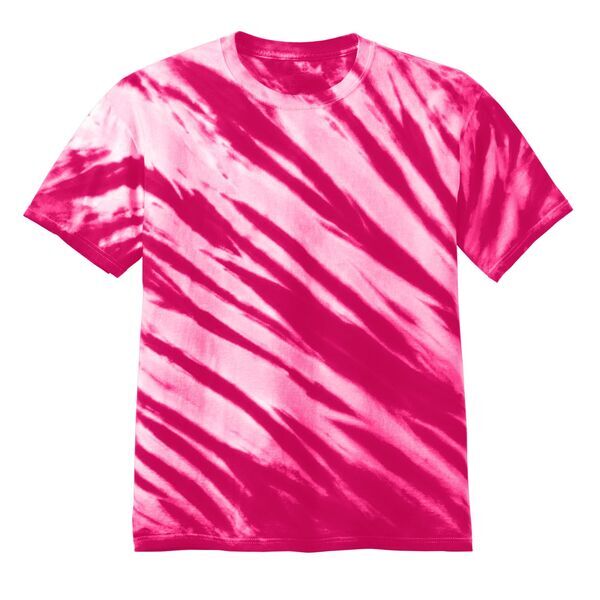 Port & Company® Essential Tiger Stripe Tie-Dye Men's Tee