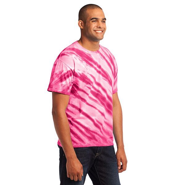 Port & Company® Essential Tiger Stripe Tie-Dye Men's Tee