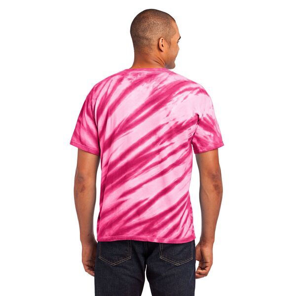 Port & Company® Essential Tiger Stripe Tie-Dye Men's Tee