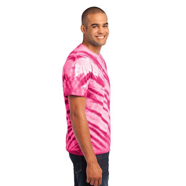 Port & Company® Essential Tiger Stripe Tie-Dye Men's Tee