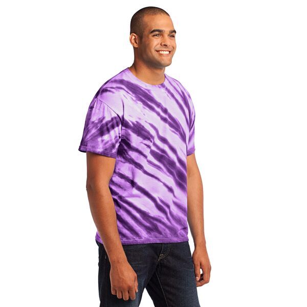 Port & Company® Essential Tiger Stripe Tie-Dye Men's Tee