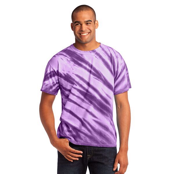 Port & Company® Essential Tiger Stripe Tie-Dye Men's Tee