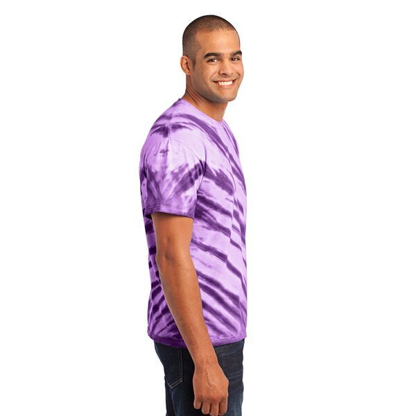 Port & Company® Essential Tiger Stripe Tie-Dye Men's Tee