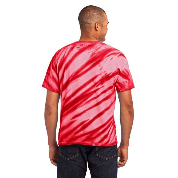Port & Company® Essential Tiger Stripe Tie-Dye Men's Tee