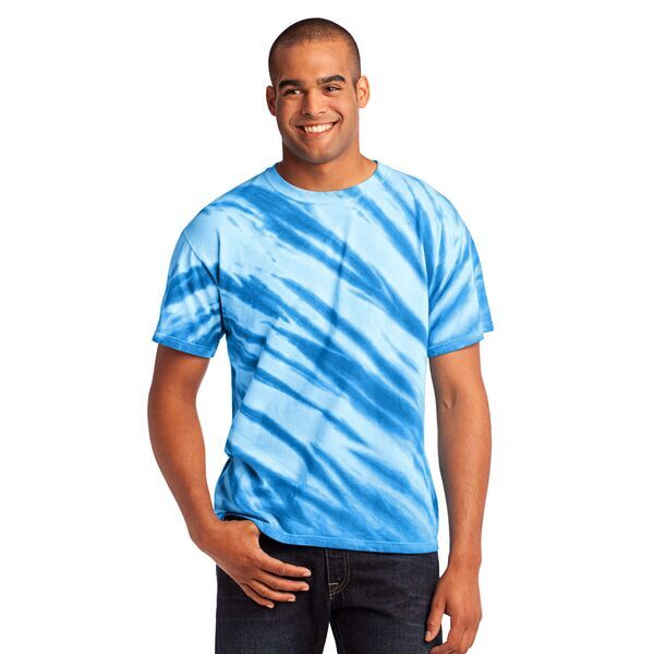 Port & Company® Essential Tiger Stripe Tie-Dye Men's Tee