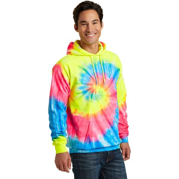 Port & Company® Essential Tie-Dye Kanga Hoodie
