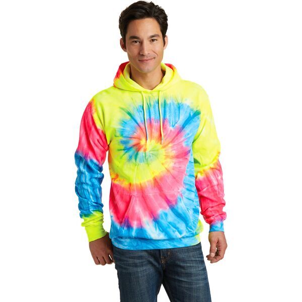 Port & Company® Essential Tie-Dye Kanga Hoodie