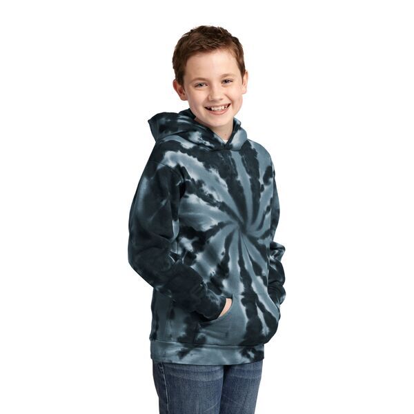 Port & Company® Essential Tie-Dye Youth Kanga Hoodie