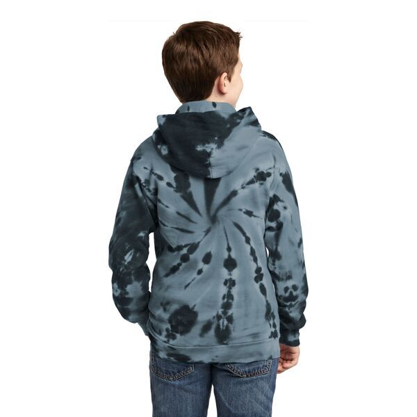 Port & Company® Essential Tie-Dye Youth Kanga Hoodie