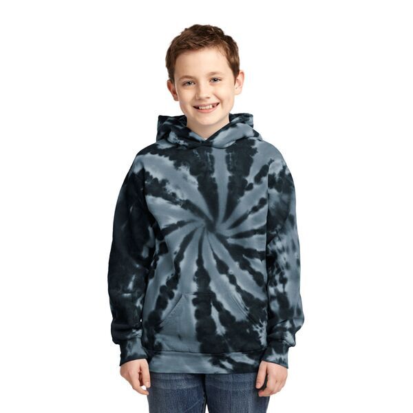 Port & Company® Essential Tie-Dye Youth Kanga Hoodie