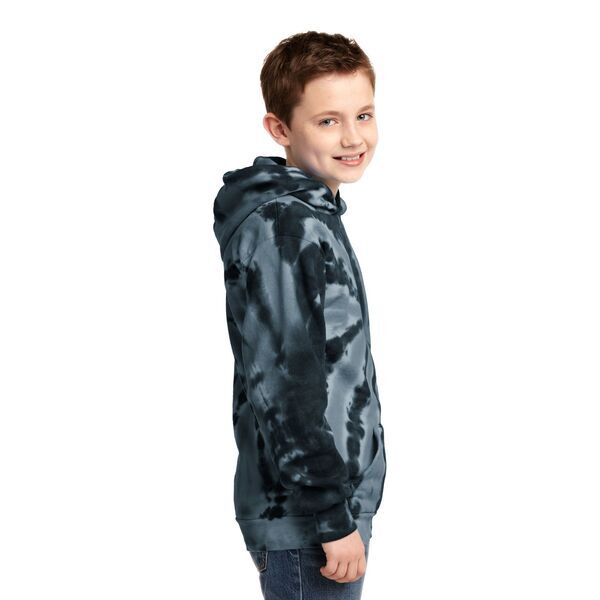 Port & Company® Essential Tie-Dye Youth Kanga Hoodie