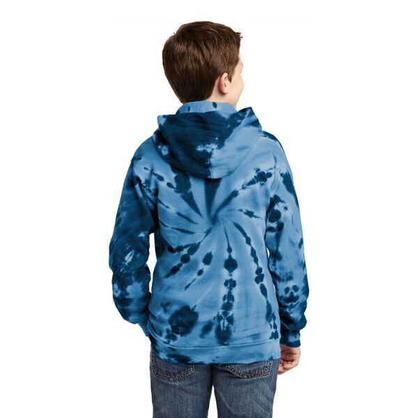 Port & Company® Essential Tie-Dye Youth Kanga Hoodie