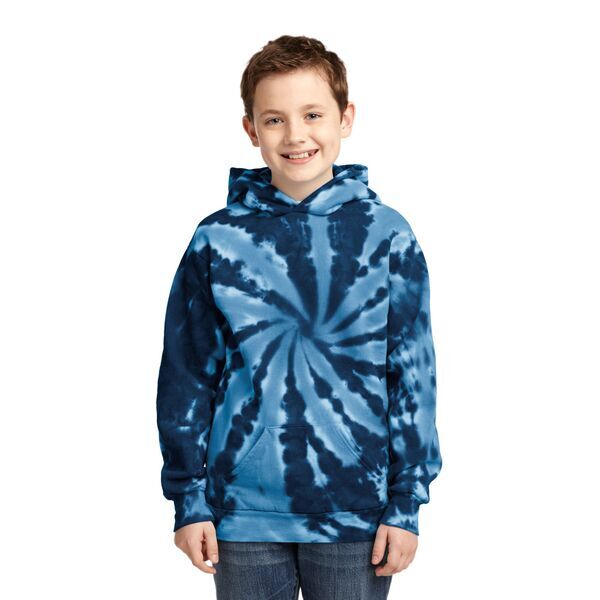 Port & Company® Essential Tie-Dye Youth Kanga Hoodie
