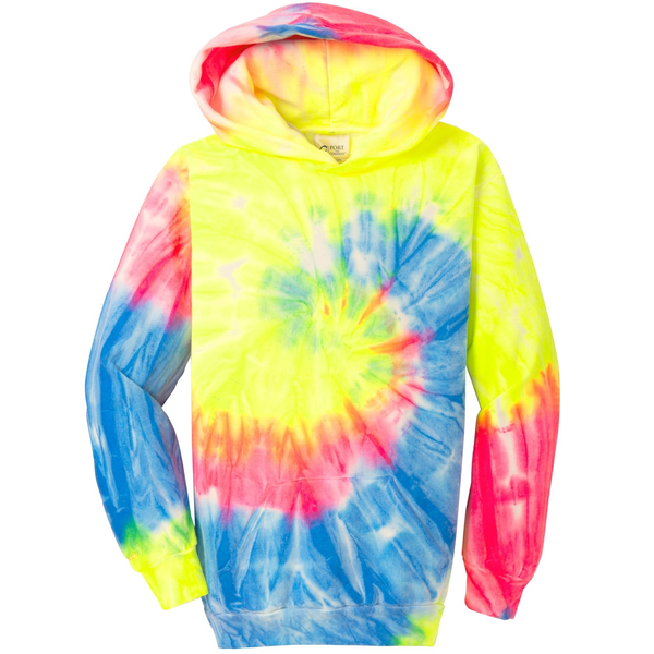 Port & Company® Essential Tie-Dye Youth Kanga Hoodie