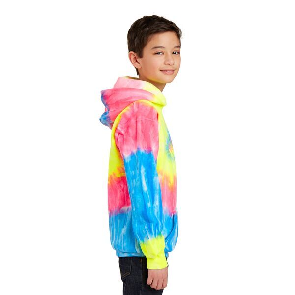 Port & Company® Essential Tie-Dye Youth Kanga Hoodie
