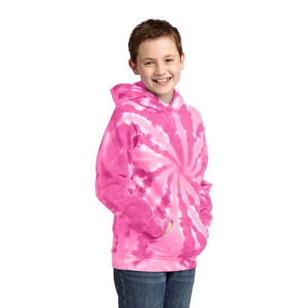 Port & Company® Essential Tie-Dye Youth Kanga Hoodie