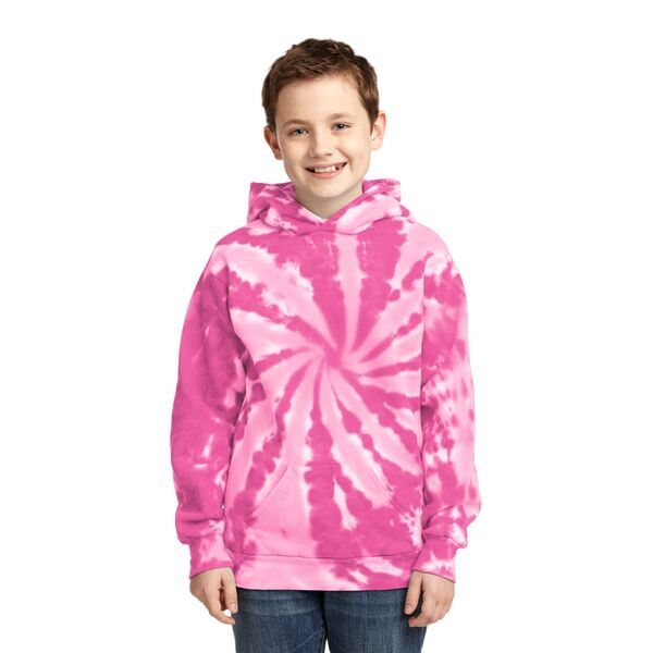 Port & Company® Essential Tie-Dye Youth Kanga Hoodie
