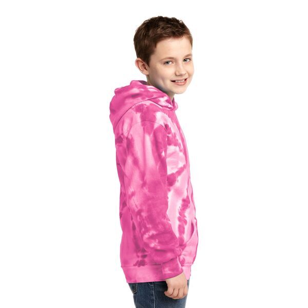 Port & Company® Essential Tie-Dye Youth Kanga Hoodie