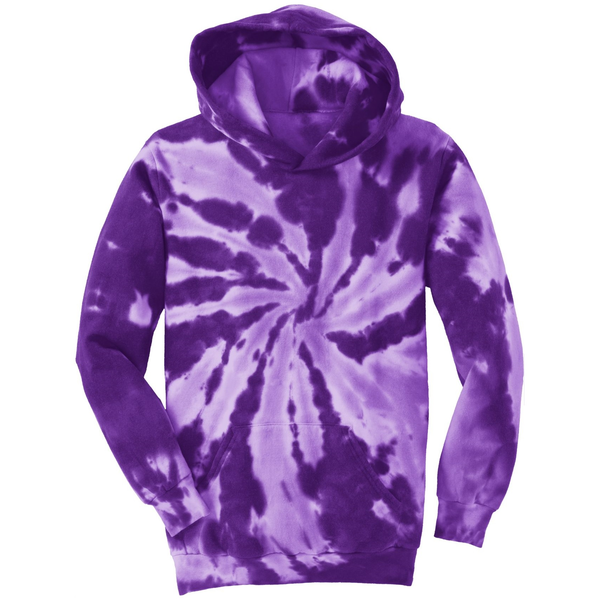Port & Company® Essential Tie-Dye Youth Kanga Hoodie