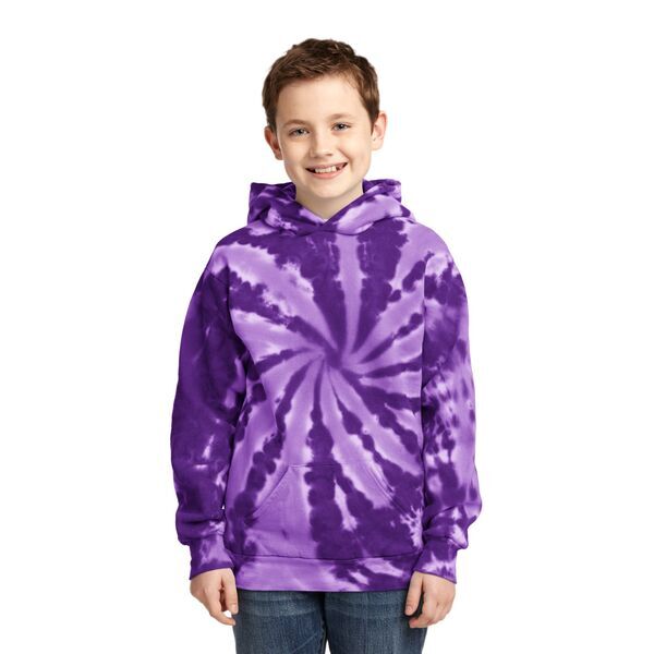 Port & Company® Essential Tie-Dye Youth Kanga Hoodie