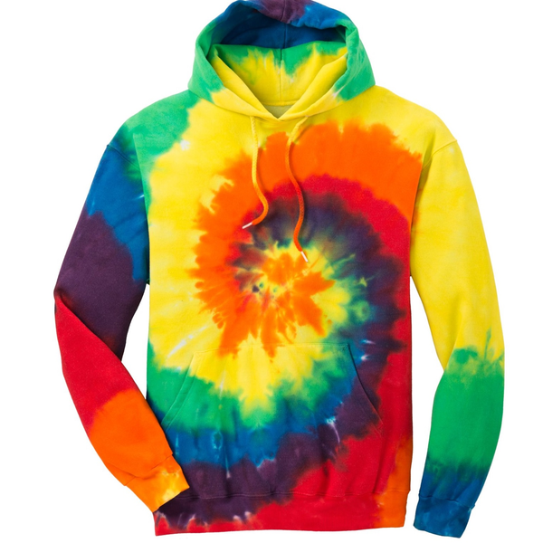 Port & Company® Essential Tie-Dye Youth Kanga Hoodie